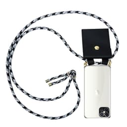 iPhone 12 PRO MAX Deksel med Halskjede (grå)