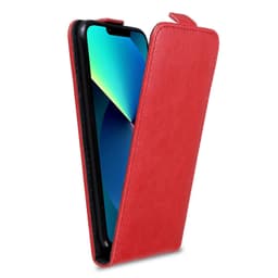 iPhone 13 Flipfodral Skal (Röd)