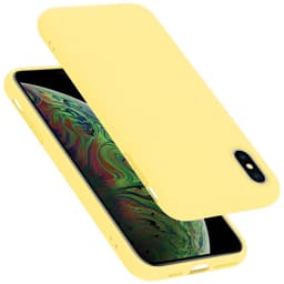 iPhone XS MAX Suojakuori Suojakotelo (Keltainen)