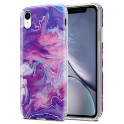 iPhone XR lommebokdeksel etui (lilla)