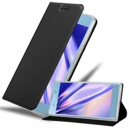 Sony Xperia XA1 PLUS lommebokdeksel etui (svart)