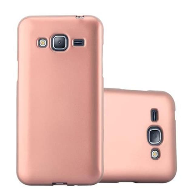Samsung Galaxy J3 2016 Cover Etui Case (Lyserød)