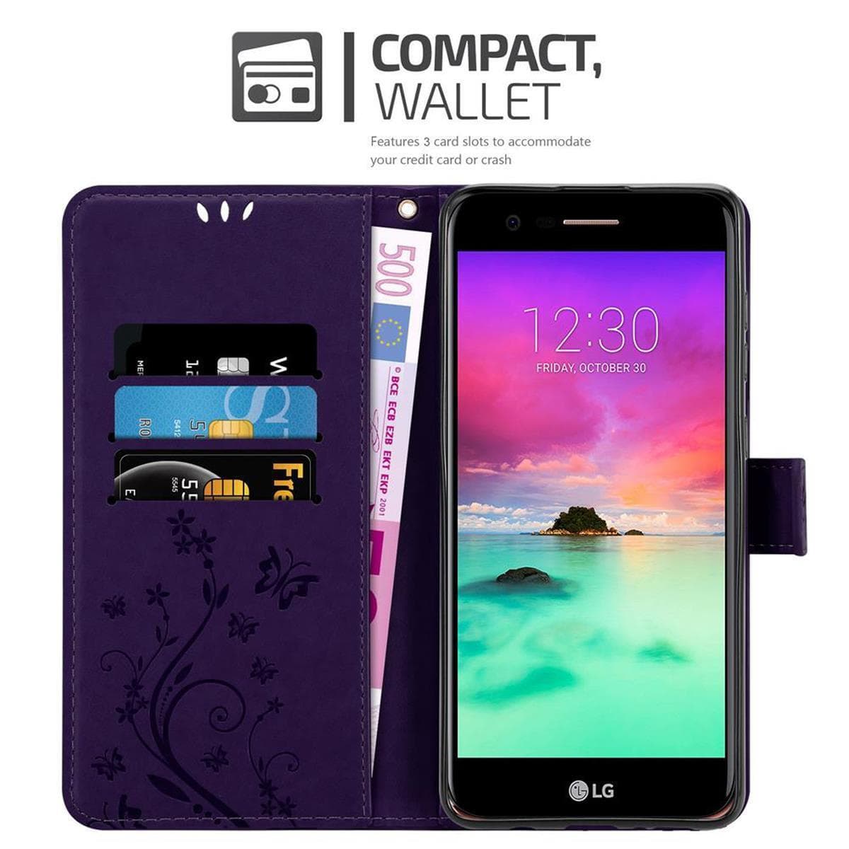 Cadorabo Custodia Candy Per LG K11 (2018) / K11 PLUS - Cover Sottile In Silicone TPU Morbido, Antiurto, Colore Nero - 4
