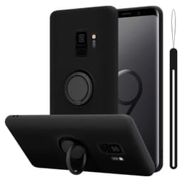 Samsung Galaxy S9 Suojakuori Suojakotelo (Musta)