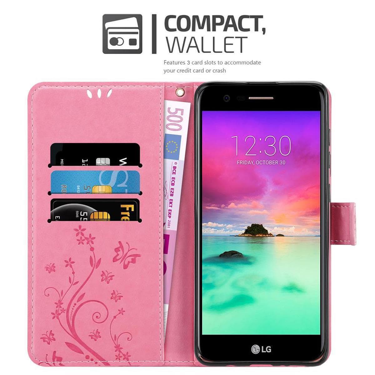Cadorabo Custodia Candy Per LG K11 (2018) / K11 PLUS - Cover Sottile In Silicone TPU Morbido, Antiurto, Colore Nero - 5