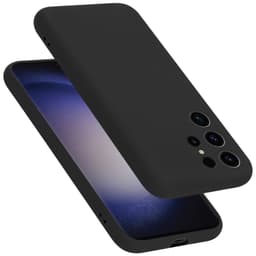 Samsung Galaxy S23 ULTRA Suojakuori Suojakotelo (Musta)