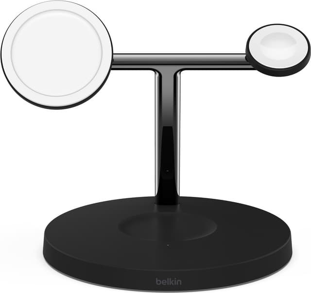 Belkin 3-i-1 MagSafe Compatible Qi2 lader, 15W