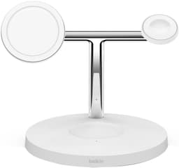 Belkin 3-i-1 MagSafe Compatible Qi2 lader, 15W