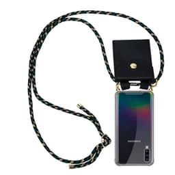 Samsung Galaxy A70 / A70s Deksel med Halskjede (brun)