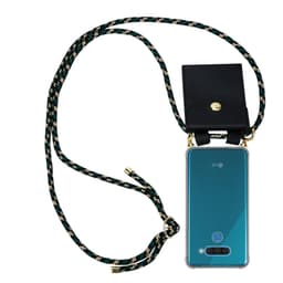 LG Q60 Skal Fodral Kedja (Brun)