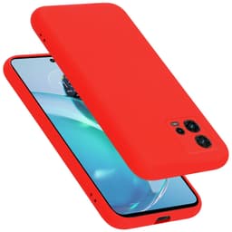 Motorola MOTO G72 Suojakuori Suojakotelo (Punainen)