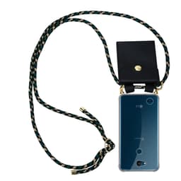 LG X POWER 3 Deksel med Halskjede (brun)