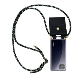 Oppo A92s Etui Cover Kæde (Brun)