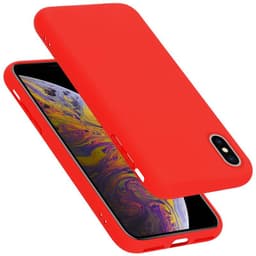 iPhone X / XS Suojakuori Suojakotelo (Punainen)
