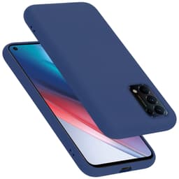Oppo FIND X3 LITE Suojakuori Suojakotelo (Sininen)