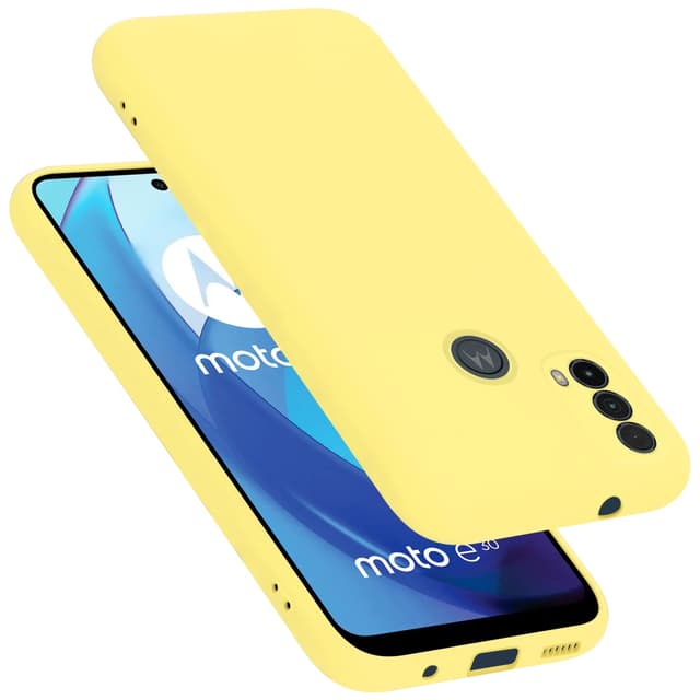 Custodia Silicone Per Motorola Moto E20/E30/E40 – DESSEN Trasparente Con Stampa, Antiurto