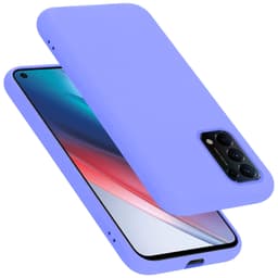 Oppo FIND X3 LITE Suojakuori Suojakotelo (Violetti)