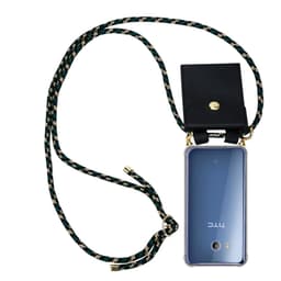 HTC OCEAN / U11 Deksel med Halskjede (brun)