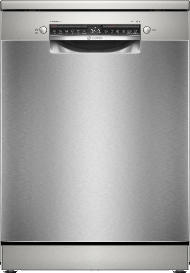 Serie 4 Fristående Diskmaskin SMS4EMI06E (rostfri