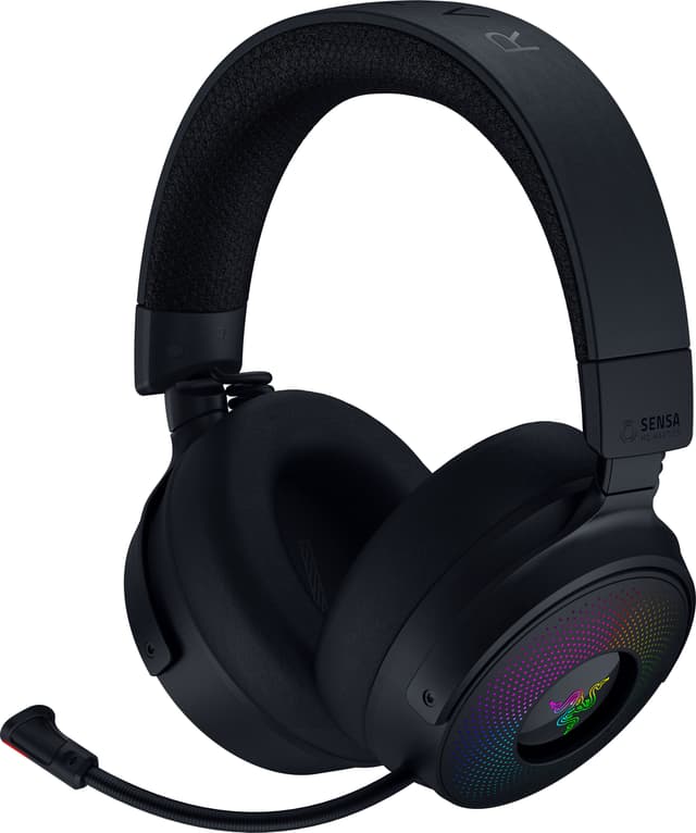 Razer Kraken V4 Pro trådløst gaming headset (sort)