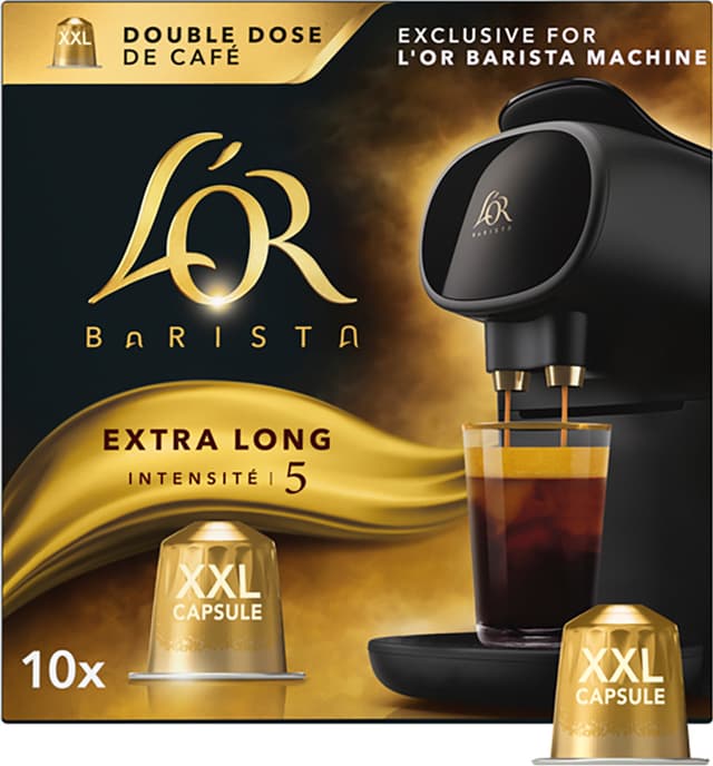 L'OR Espresso Extra Long kaffekapsler (10-stk)