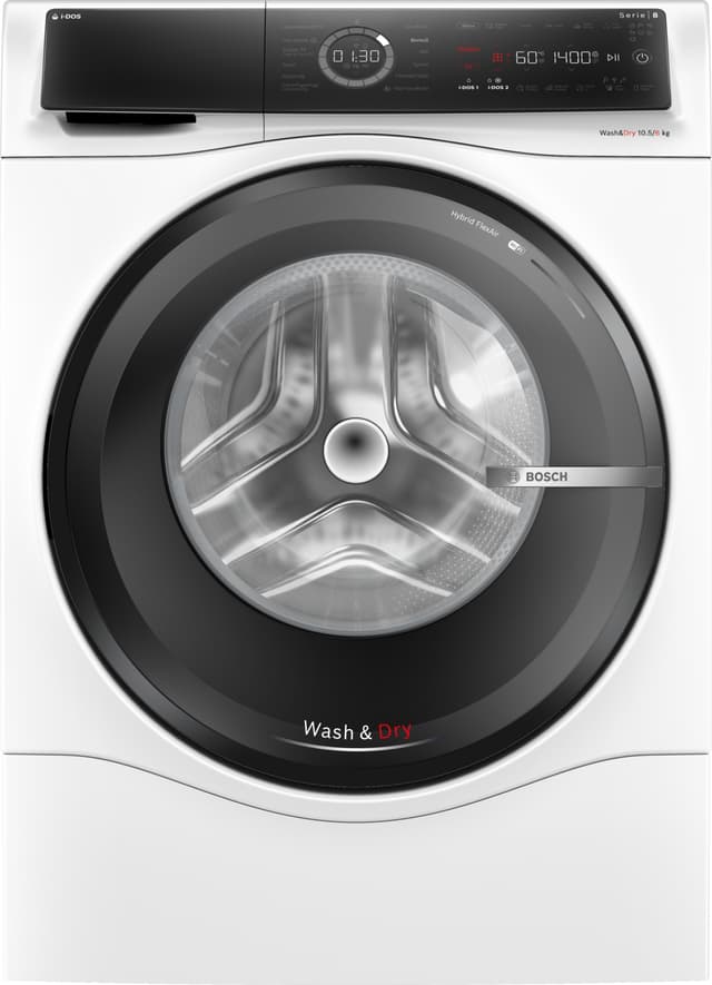 Bosch Serie 8 Kombinerad Tvättmaskin/Torktumlare WNC254A0SN (10.5/6kg)