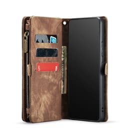 CaseMe mobildeksel 008 11-kort Samsung Galaxy A53 5G - Brun