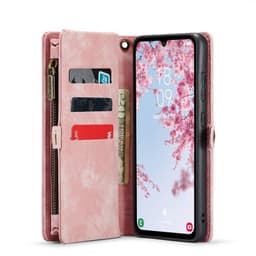 CaseMe puhelimenkotelo 008 11-kortti Samsung Galaxy A34 5G - Vaaleanpu