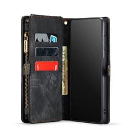 CaseMe mobilcover 008 11-kort Samsung Galaxy A32 5G - Sort/grå