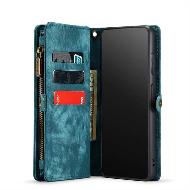 CaseMe mobilfodral 008 11-kort Samsung Galaxy A32 5G - Blå