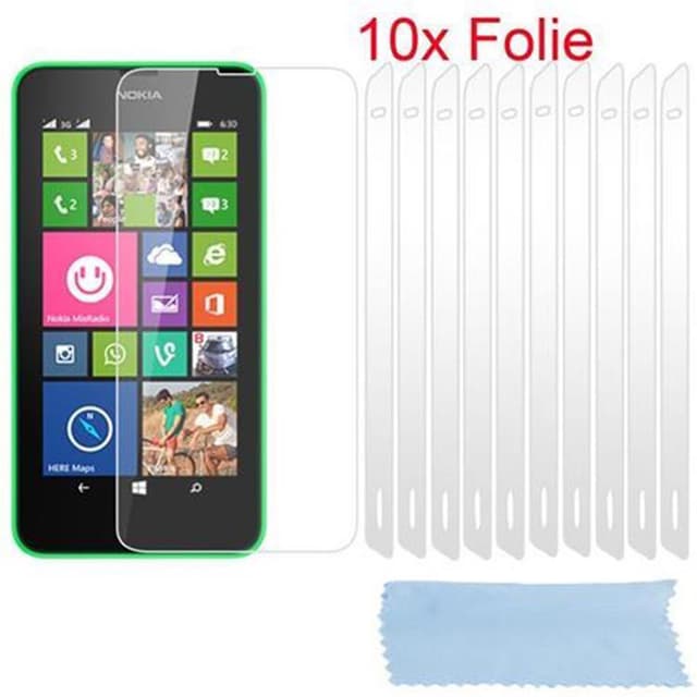 thumbnail image 2 of Tempered Glass Screen Protector For Nokia Lumia 630 / 635 – Ultra Slim, Transparent, 3-Layer 2 of 3