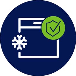 Förlängd garanti på plats för fryser (upp till total 5 år)