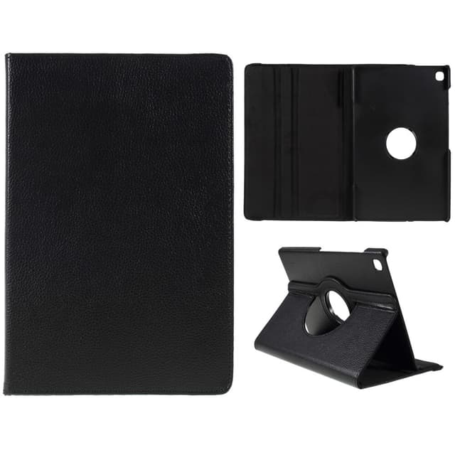 SKALO Samsung Tab S6 Lite 360 Litchi Fodral - Svart