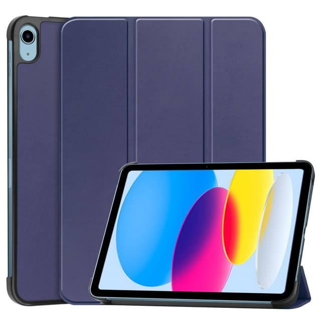 SKALO iPad 10.9 (2022) Trifold Suojakotelo - Sininen