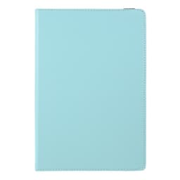 SKALO Samsung Tab S6 Lite 360 Litchi Suojakotelo - Turkoosi
