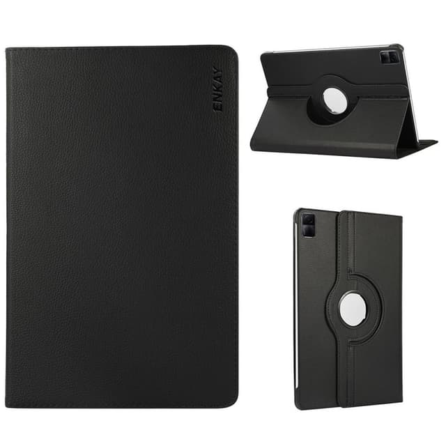 SKALO Xiaomi Redmi Pad 360 Litchi Fodral - Svart