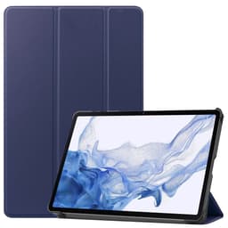 SKALO Samsung Tab S8 Trifold Fodral - Mörkblå