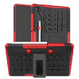 SKALO Samsung Tab S6 Lite Armor Dæk Hybrid Cover - Rød