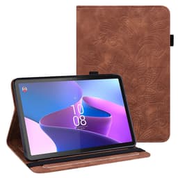 SKALO Lenovo Tab P11 Gen 2 Mandala Suojakotelo - Ruskea