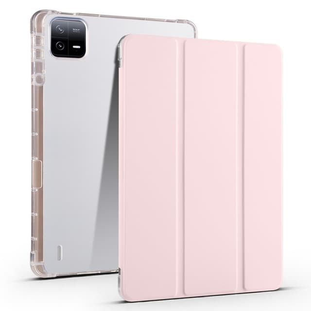 SKALO Xiaomi Pad 6 Trifold Fodral med Transparent Baksida