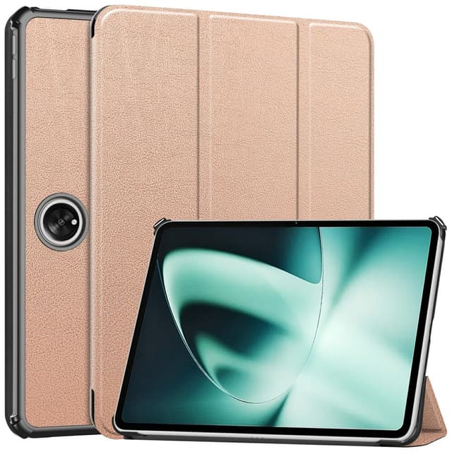 SKALO OnePlus Pad Trifold Suojakotelo - Ruusukulta