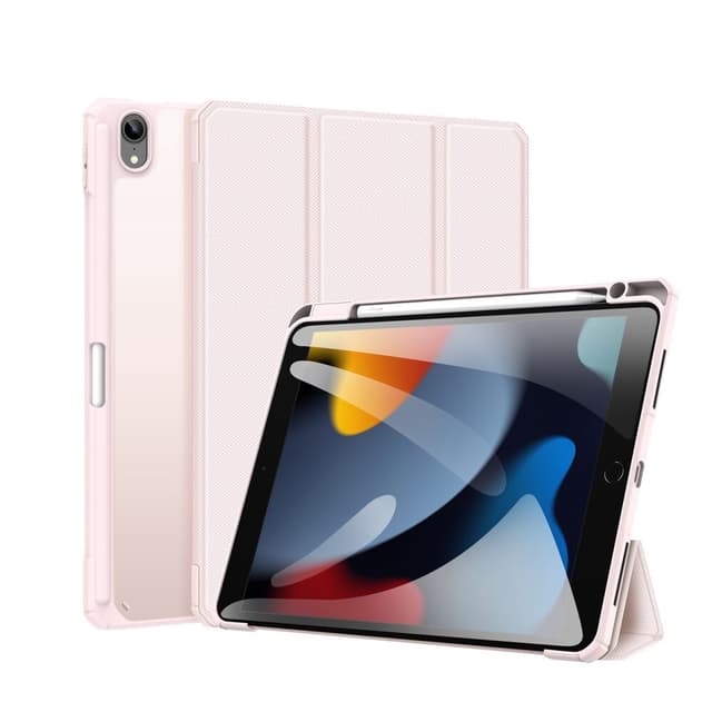 DUX DUCIS iPad 10.9 (2022) TOBY Series Trifold Flip Cover - Pink