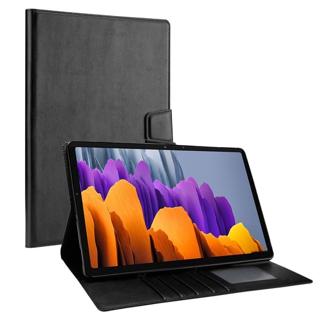 SKALO Samsung Tab S7/S8 PU-Läder Fodral - Svart