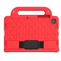SKALO Samsung Tab S6 Lite Rhombus Cover med håndtag - Rød