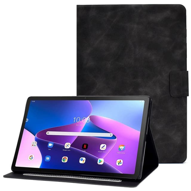 SKALO Lenovo Tab M10 FHD Plus 10.3"" PU-nahkainen Lompakkokotelo - Harmaa