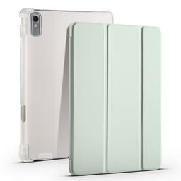 SKALO Lenovo Tab P11 Gen 2 Trifold Fodral med Transparent Baksida - Turkos