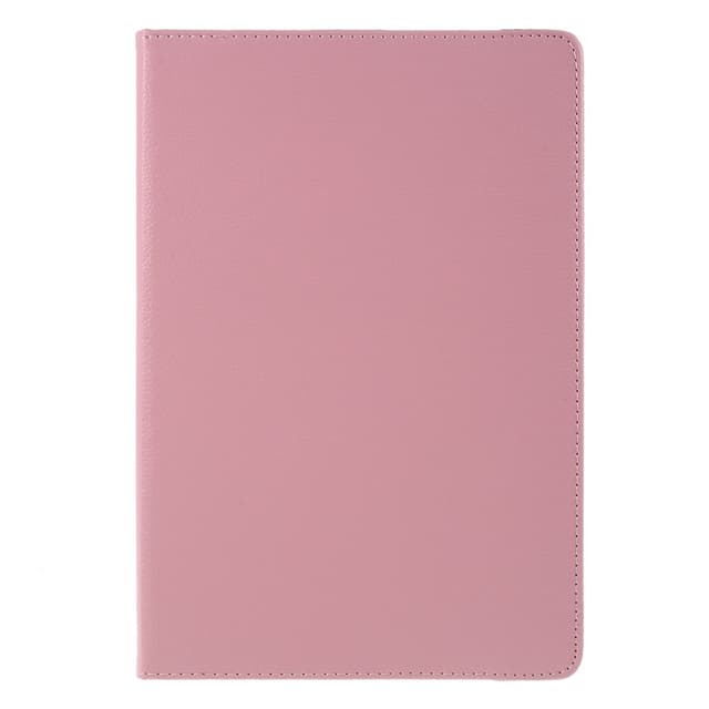 SKALO Samsung Tab S6 Lite 360 Litchi Fodral - Rosa