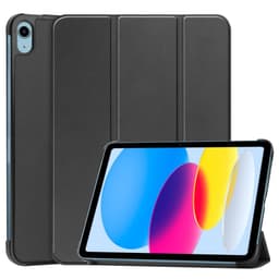 SKALO iPad 10.9 (2022) Trifold Suojakotelo - Musta