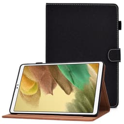 SKALO Samsung Tab A7 Lite PU-læder Flip Cover - Sort