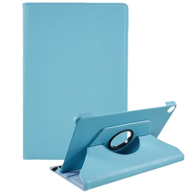 SKALO Lenovo Tab M10 (Gen 3) 360 Litchi Flip Cover - Turkis